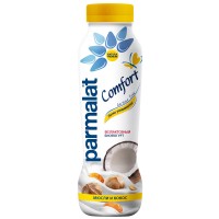 Биойогурт Parmalat питьевой Comfort безлактозный Мюсли-Кокос 290г