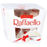 Конфеты Raffaello с миндальным орехом 150г