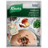 Крем-суп Knorr по-французски грибной 49г