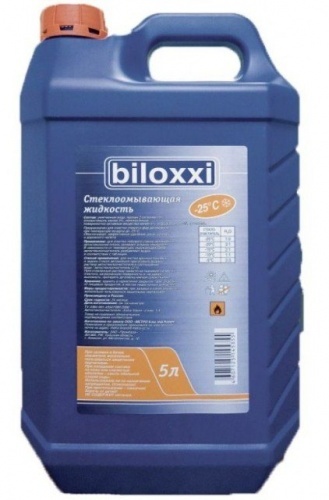 Стеклоомывающая жидкость Biloxxi незамерзающая -25С, 5л