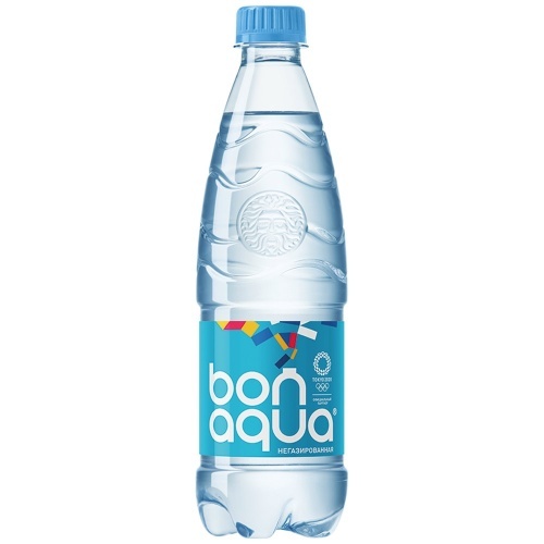 Вода Bonaqua чистая негазированная питьевая 0,5л упаковка 24шт