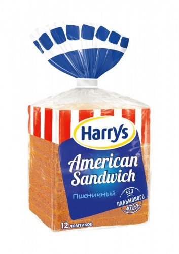 Хлеб HARRYS пшеничный 470г