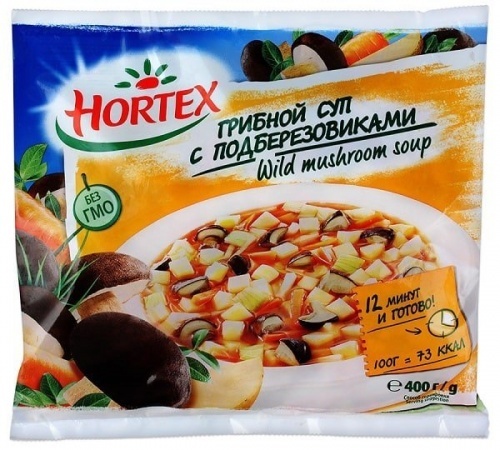 Суп Hortex грибной с подберезовиками 400г