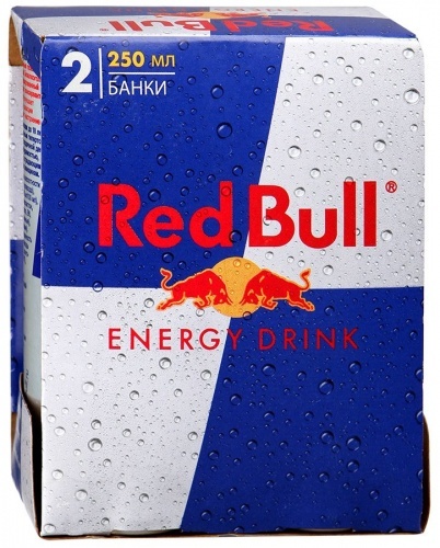 Напиток энергетический Red Bull 2х250мл