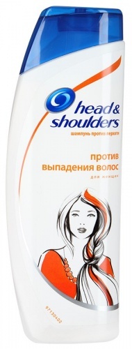 Шампунь Head&Shoulders против перхоти и выпадения волос из - за ломкости для женщин 400мл