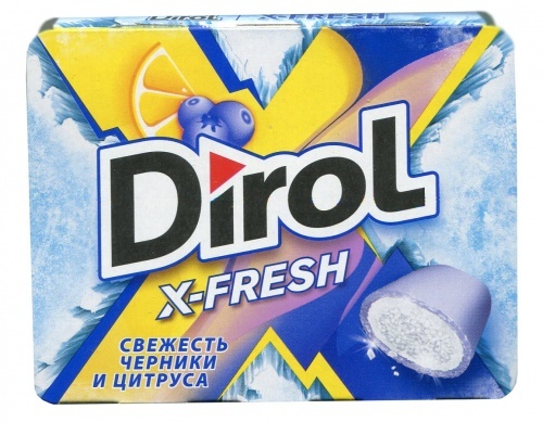 Dirol X-Fresh черника цитрус 16г