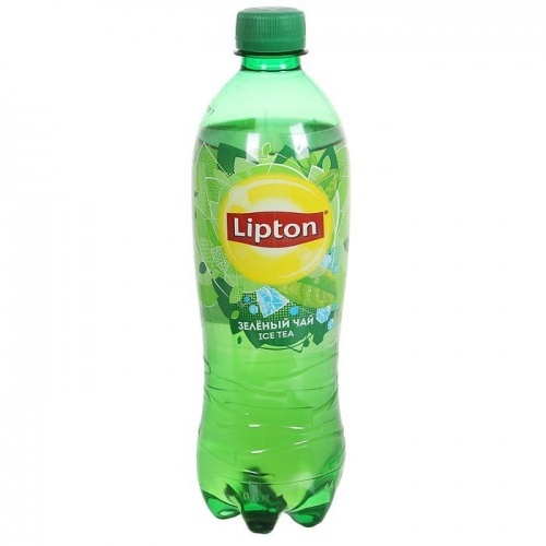 Холодный чай Lipton зеленый 0,6л в упаковке 12 шт.
