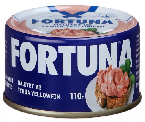 Паштет Fortuna из тунца, 110г