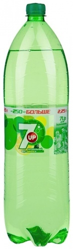 Напиток 7-Up сильногазированный 2,25л в упаковке 6шт