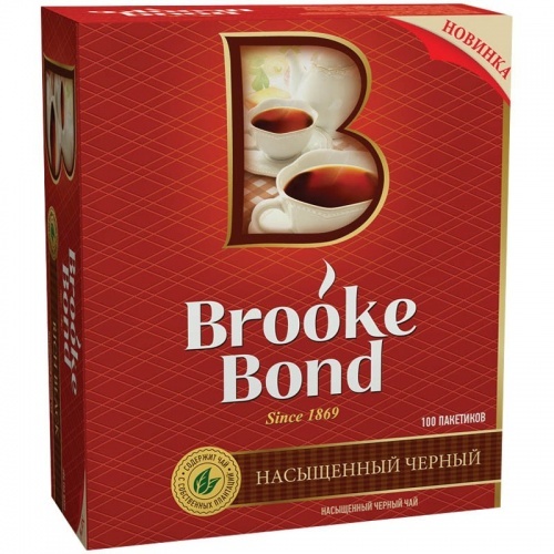Чай Brooke Bond черный 100пак*1,8г