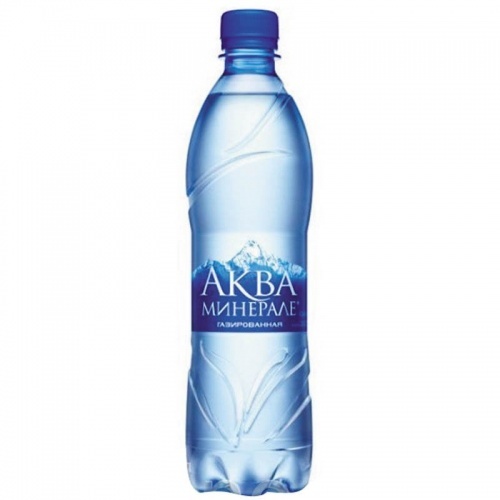 Вода Aqua Minerale питьевая газированная, 0,6л, в упаковке 12шт