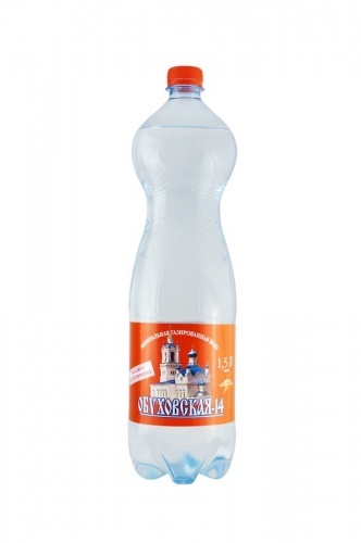 Вода Обуховская-14 минеральная питьевая, 1,5л, в упаковке 6шт