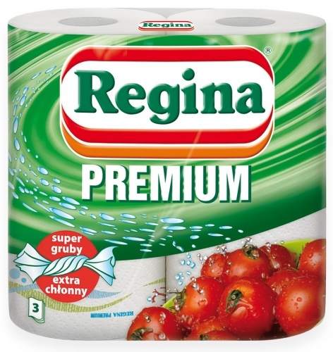 Полотенца Regina Premium Кухонные бумажные, 3 слоя, 2 рулона