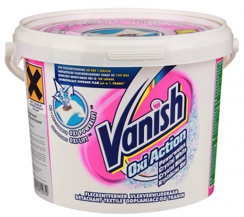 Пятновыводитель Vanish Oxi Action Кристальная белизна, 2,4 кг