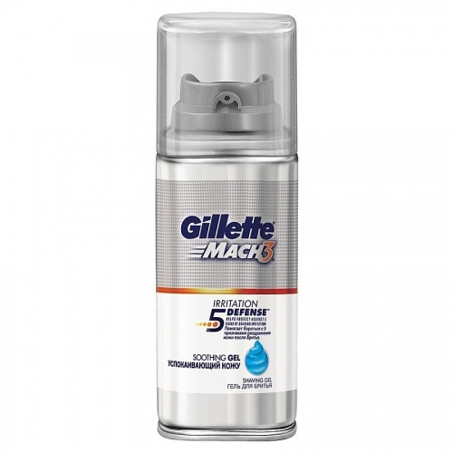 Гель для бритья Gillette Mach3 Успокаивающий кожу, 75 мл