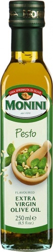 Масло Monini Экстра Вирджин Pesto оливковое нерафинированное, 250мл стекло