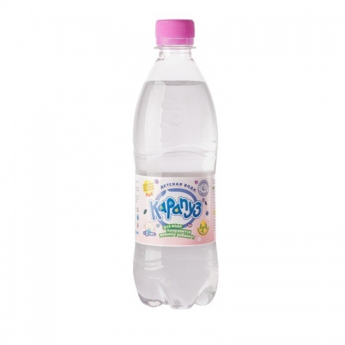Вода Карапуз питьевая детская 500мл в упаковке 12шт