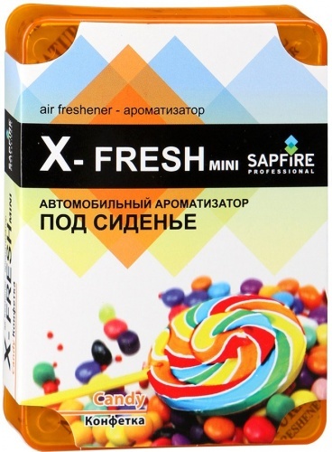 Ароматизатор Sapfire под сиденье X-Fresh Mini, Конфетка