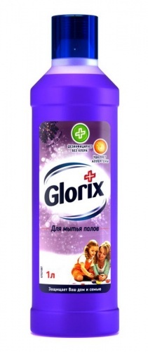 Средство для мытья пола Glorix Цветы лаванды, 1 л