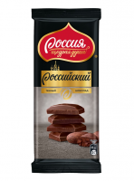 Шоколад Россия Щедрая душа Российский темный, 82г