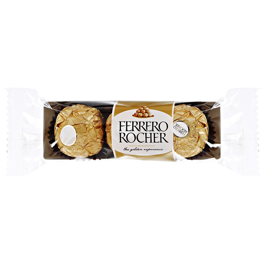 Конфеты Ferrero Rocher 37,5г – купить в Екатеринбурге с доставкой. Цена 173  ₽ в интернет-магазине МегаМаркет