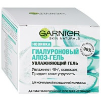 Гель Garnier Skin Naturals Гиалуроновый Алоэ-гель для лица дневной увлажняющий для нормальной и смешанной кожи 50 мл