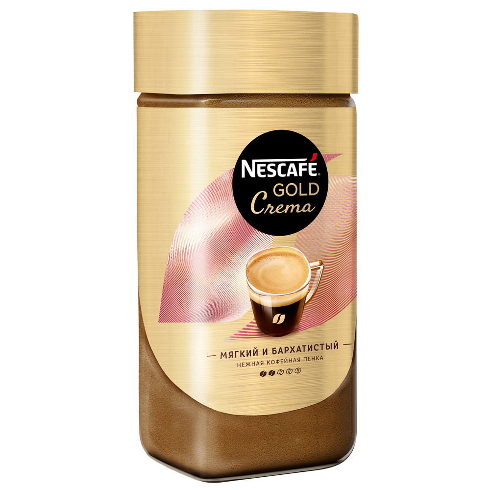 Кофе Nescafe Gold Crema растворимый порошкообразный 95г – купить в  Екатеринбурге с доставкой. Цена 525 ₽ в интернет-магазине МегаМаркет