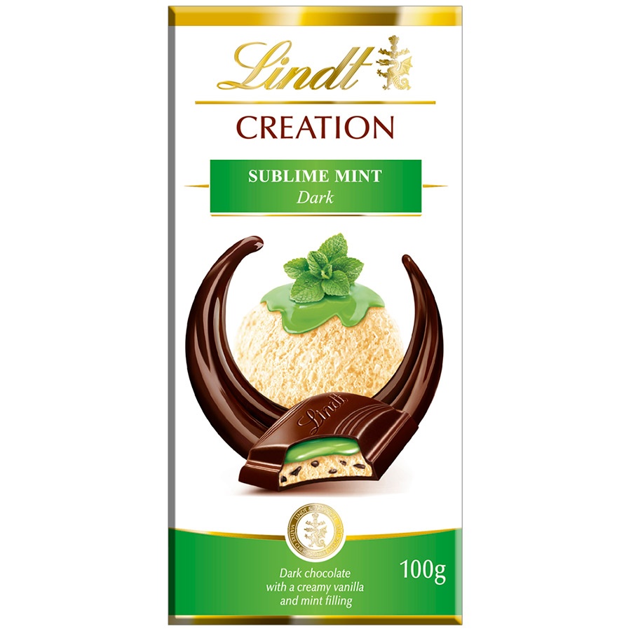 Шоколад Lindt Creation темный с мятой, 100г – купить в Екатеринбурге с  доставкой. Цена 198 ₽ в интернет-магазине МегаМаркет