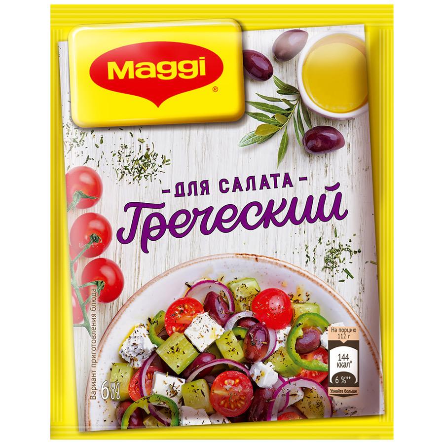 Греческий салат с заправкой maggi корона салата