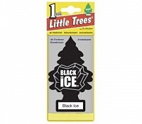 Ароматизатор Car Freshner Little Trees Black Ice