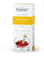 Чай Teatone черный тропические фрукты 15х1,8г