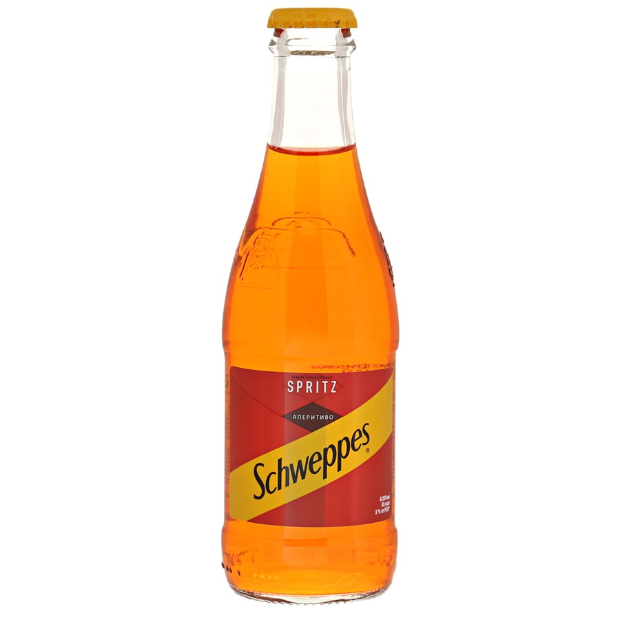 Напиток Schweppes Spritz Аперетиво безалкогольный сильногазированный 250мл  – купить в Екатеринбурге с доставкой. Цена 0 ₽ в интернет-магазине  МегаМаркет