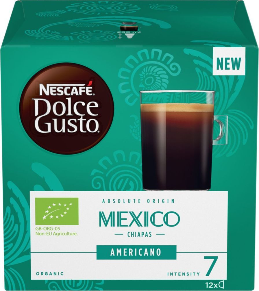 Кофе капсульный Nescafe Dolce Gusto Mexico Americano, натуральный, жареный  молотый, 12 капсул – купить в Екатеринбурге с доставкой. Цена 595 ₽ в  интернет-магазине МегаМаркет