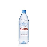 Вода Evian минеральная питьевая негазированная, 1л