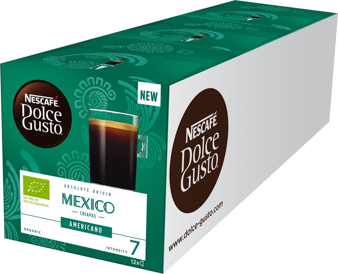 Кофе капсульный Nescafe Dolce Gusto Mexico Americano, натуральный, жареный  молотый, 12 капсул – купить в Екатеринбурге с доставкой. Цена 595 ₽ в  интернет-магазине МегаМаркет