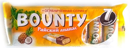 Конфеты Bounty Райский ананас 500г