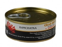 Мясо краба Gorchakov Group Камчатка 1 сорт, 110г