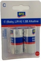 Батарейки Aro Baby C LR14 щелочные 2шт