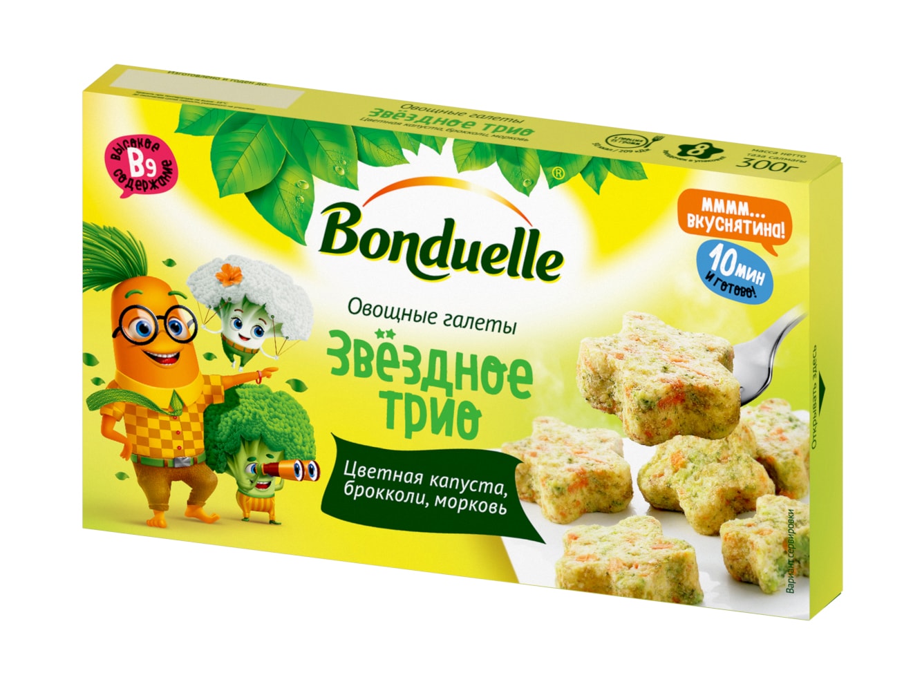 Bonduelle овощные галеты