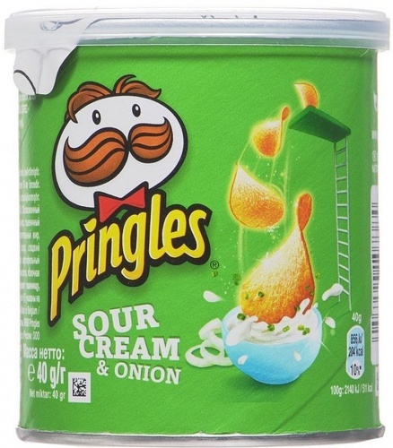 Чипсы Pringles сметана лук 40г