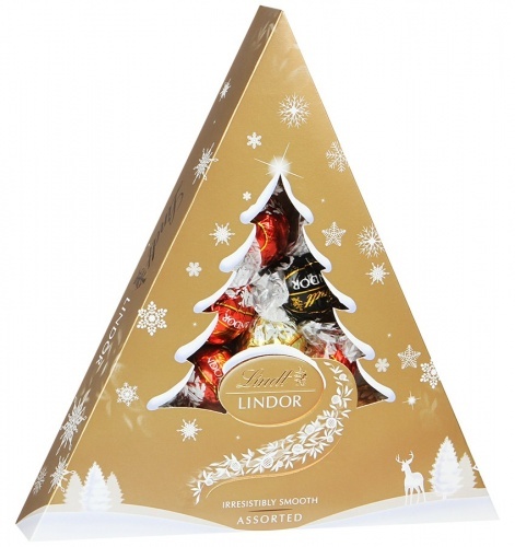 Конфеты Линдор новогодний набор Lindt