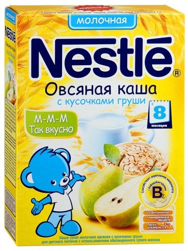 Каша nestle молочная кукурузная 250 г