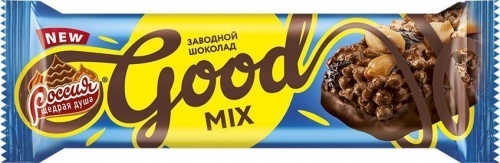 Батончик Good Mix шоколадный Россия 33г