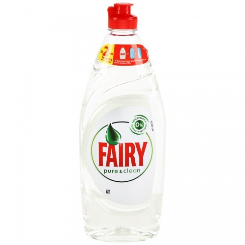 Средство Fairy Pure&Clean для мытья посуды, 650 мл